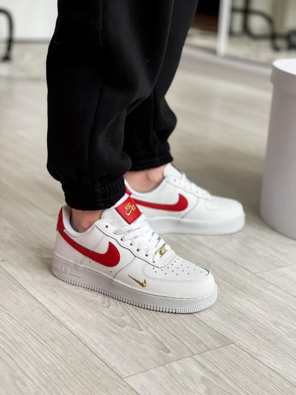 Nike Air Force 1 Low "White/Red" – Unisex Sneakers