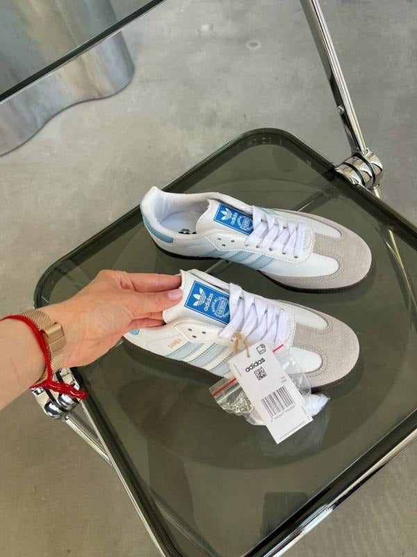 Adidas Samba OG "White Halo Blue"