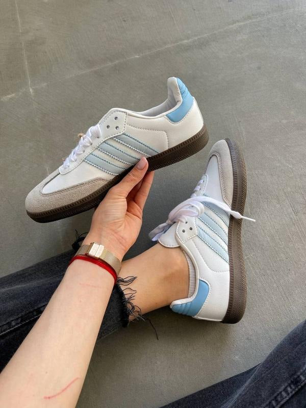 Adidas Samba OG "White Halo Blue"