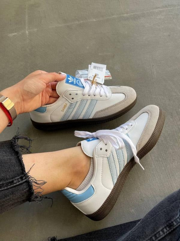 Adidas Samba OG "White Halo Blue"