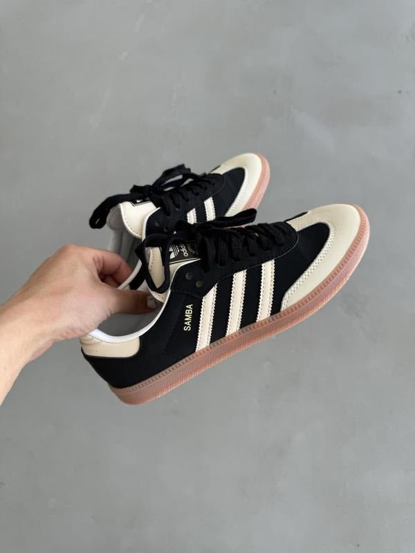 Adidas Samba OG "Beige Black"