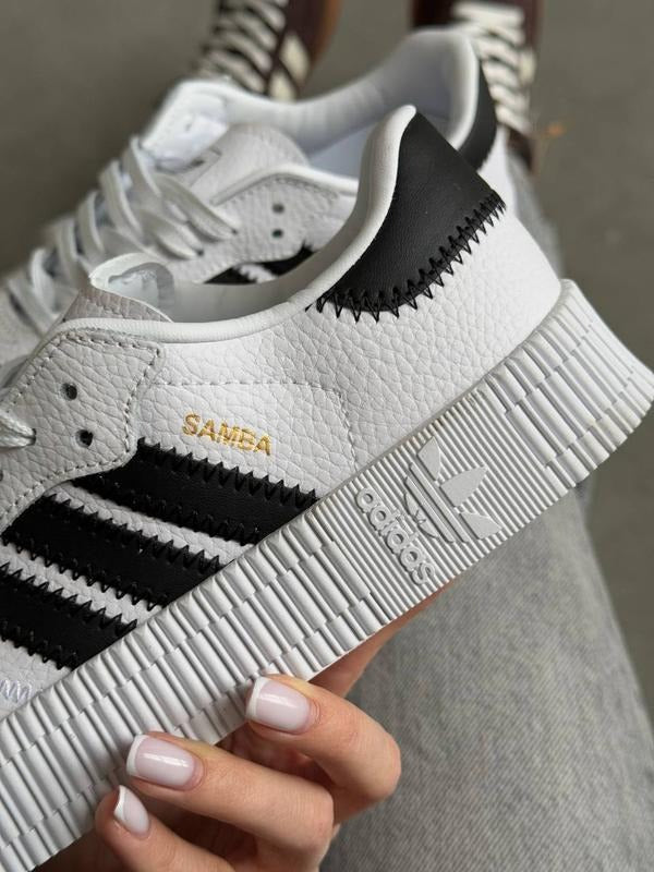Adidas Samba Rose "White Black"