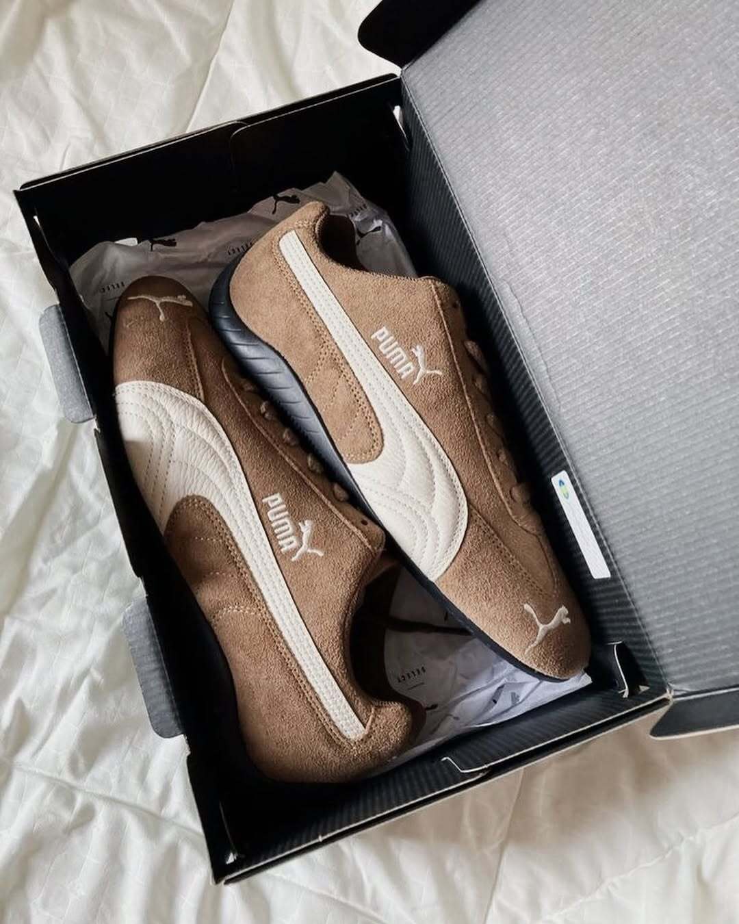 PUMA Speedcat “Brown & White”