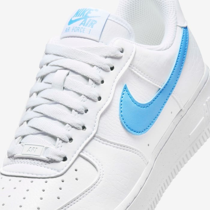 Nike Air Force 1 Low "White/Blue" – Unisex Sneakers