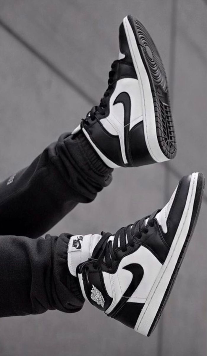 Nike Air Jordan 1 Mid "Panda Black/White"