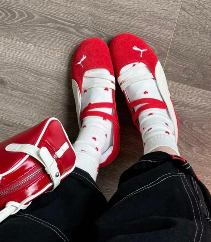 Puma Ballet Red Cream
