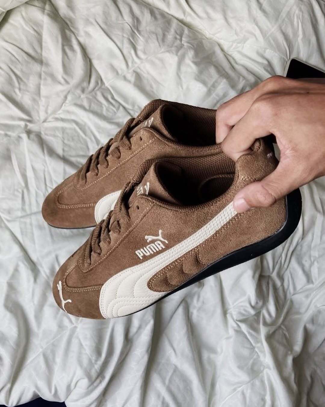 PUMA Speedcat “Brown & White”