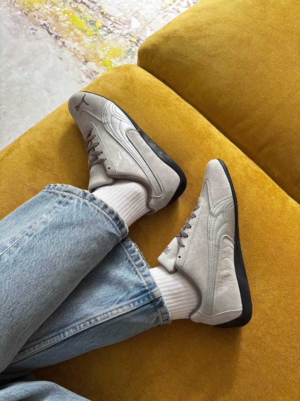 PUMA Speedcat “Light Grey Silver”