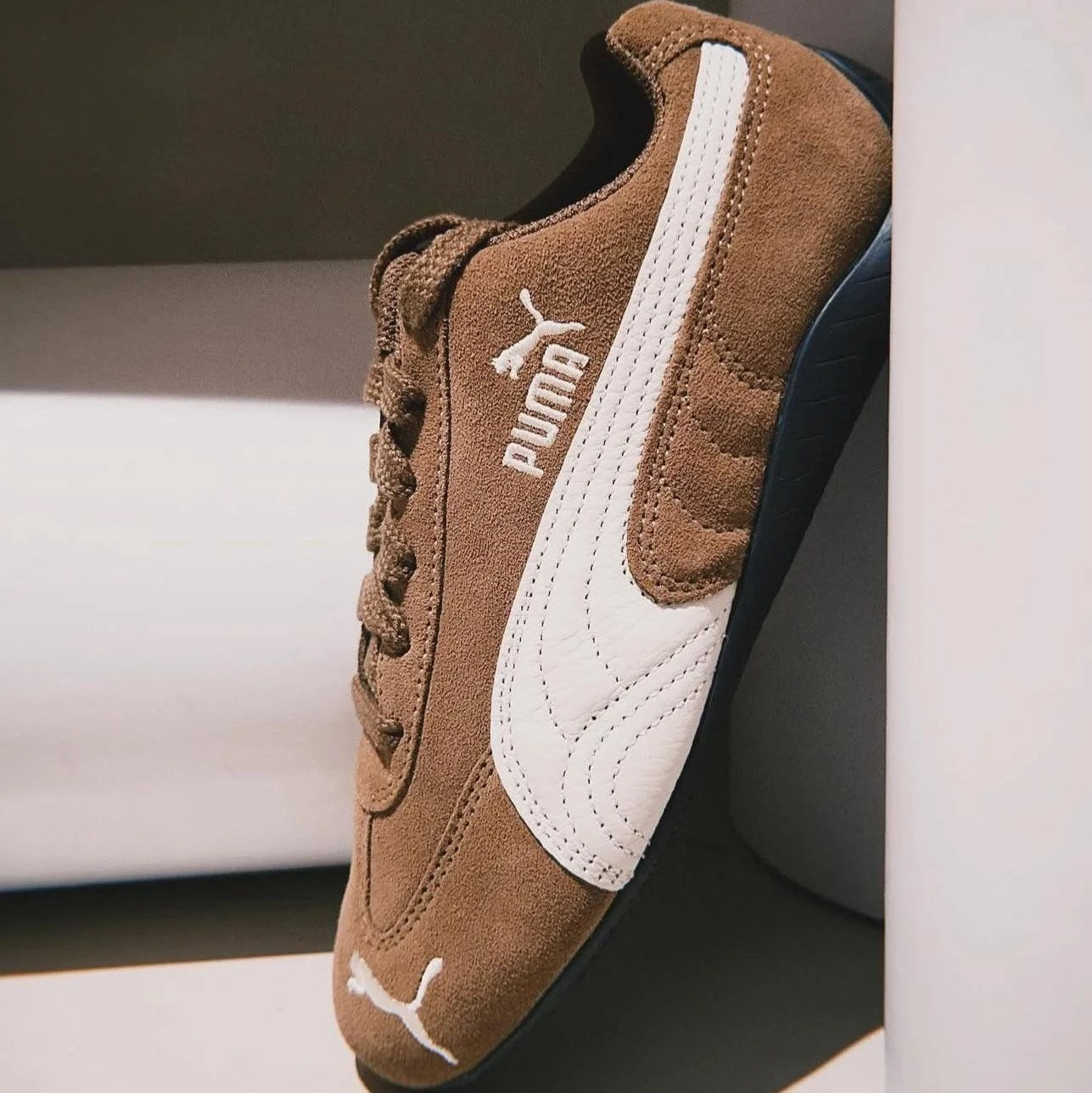 PUMA Speedcat “Brown & White”