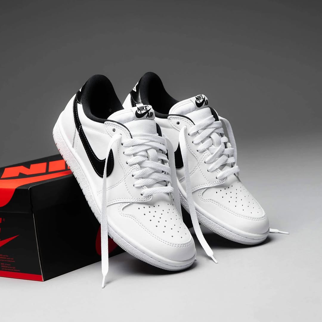 Nike Air Jordan 1 Low "Panda Black/White" – Classic Everyday Sneaker