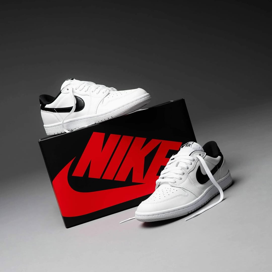Nike Air Jordan 1 Low "Panda Black/White" – Classic Everyday Sneaker