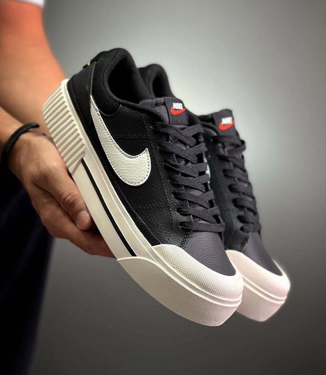 Nike Court Legacy Lift Black White