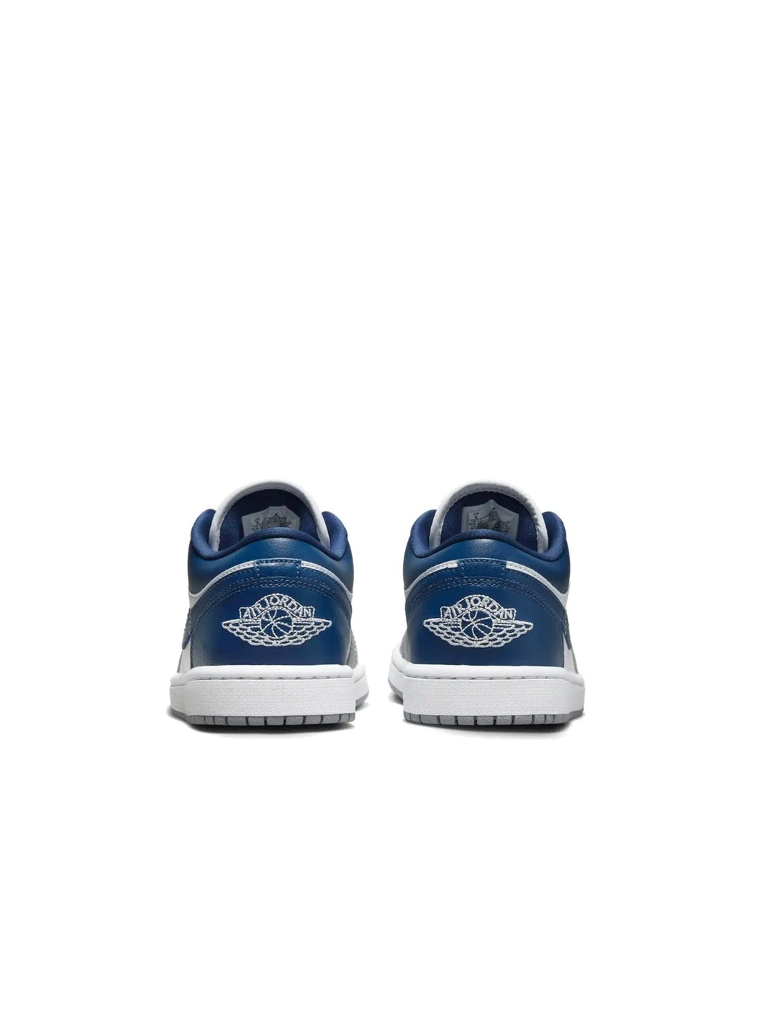 Nike Air Jordan 1 Low "Stealth/French Blue" – Clean Navy/Grey