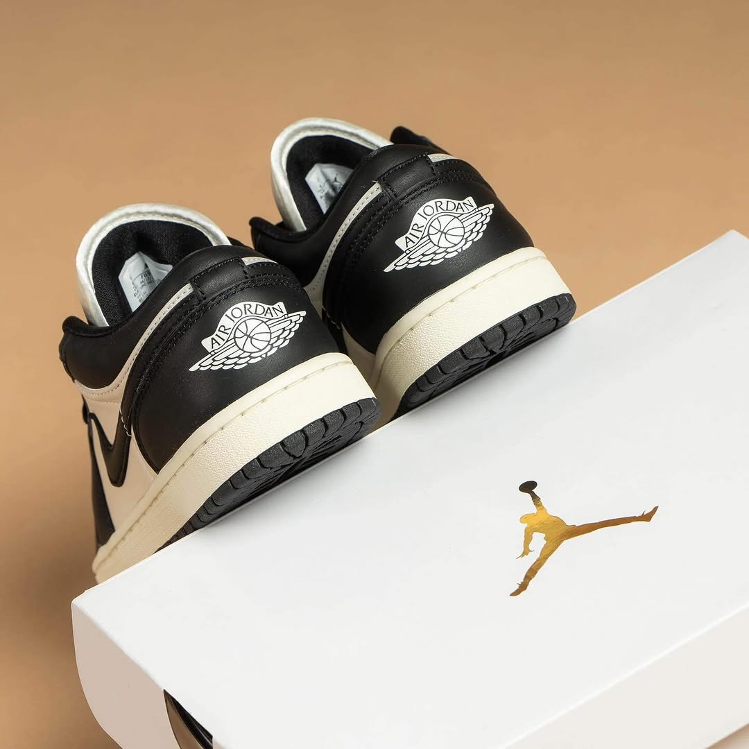 Nike Air Jordan 1 Low SE "Vintage Panda (Black/Sail)