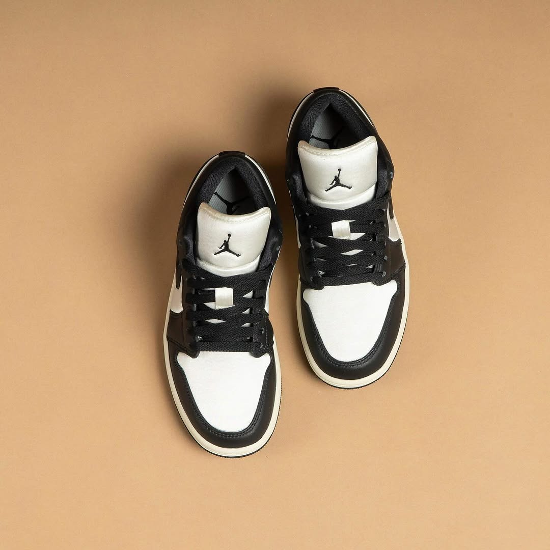 Nike Air Jordan 1 Low SE "Vintage Panda (Black/Sail)