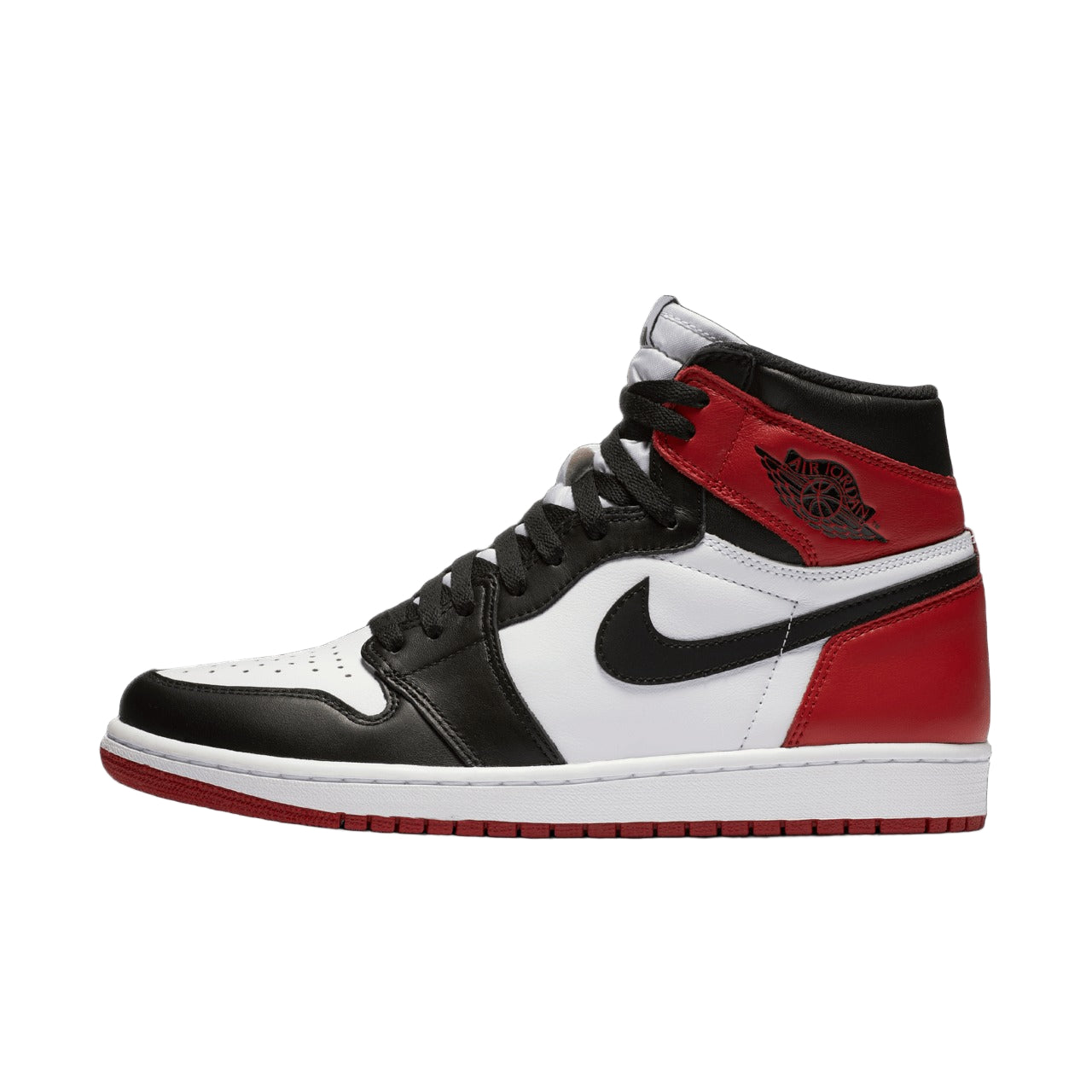 Nike Air Jordan 1 Mid OG “Black Toe” (White/Black/Varsity Red)