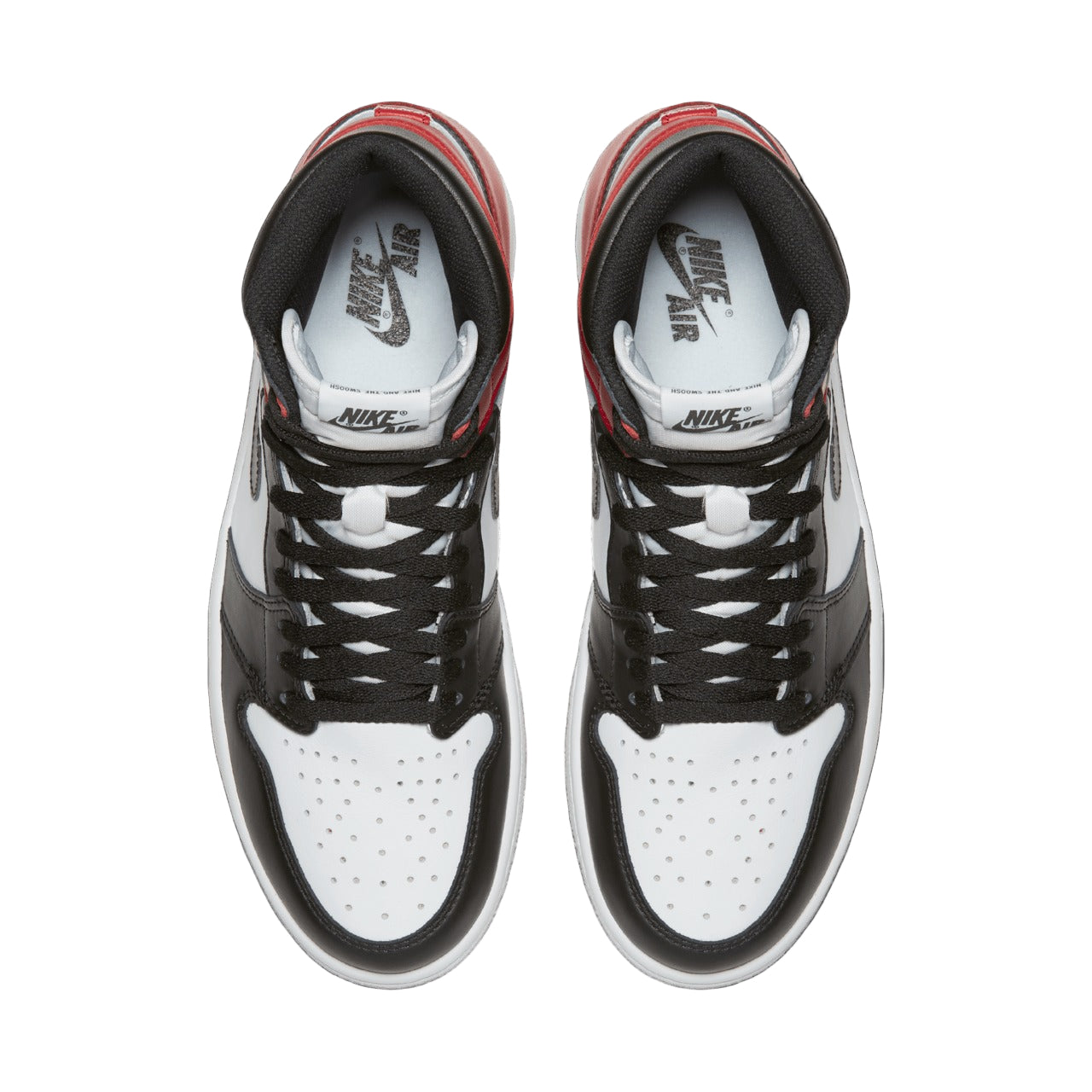 Nike Air Jordan 1 Mid OG “Black Toe” (White/Black/Varsity Red)