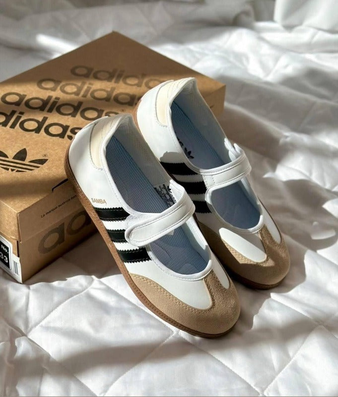 Adidas Samba Ballet White Black Cream