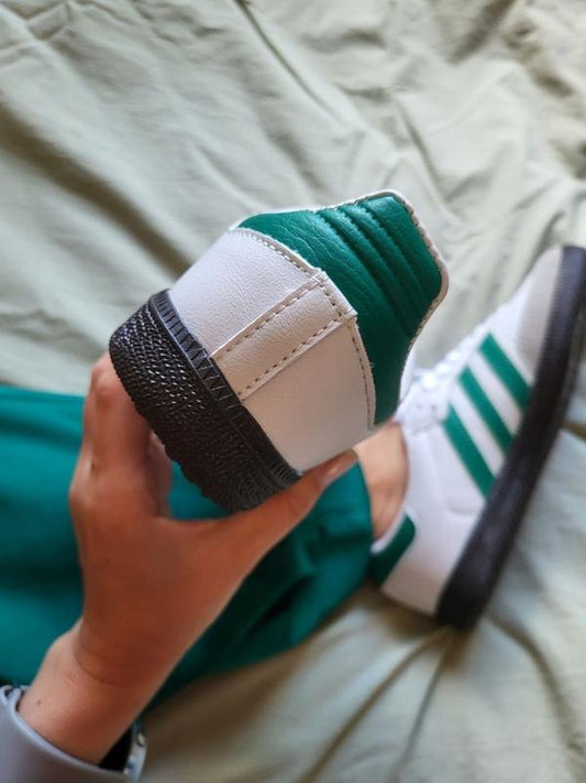 Adidas Samba OG "White Green Black Sole"