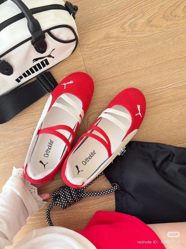 Puma Ballet Red Cream