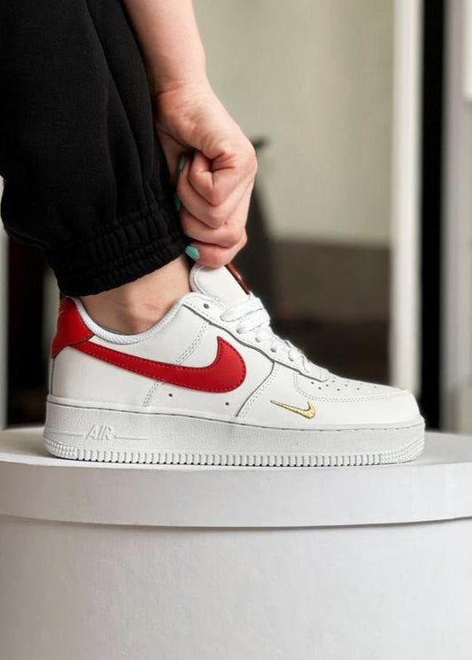 Nike Air Force 1 Low "White/Red" – Unisex Sneakers