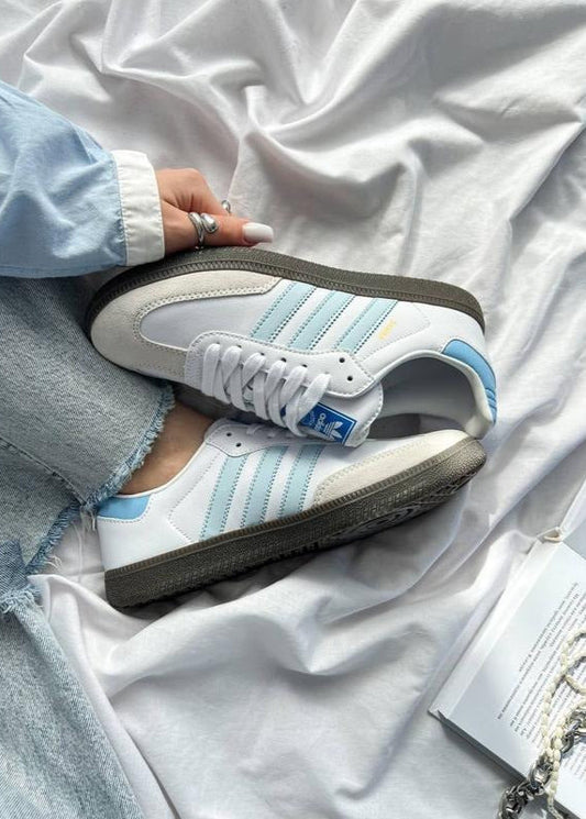 Adidas Samba OG "White Halo Blue"