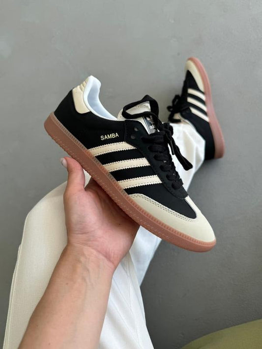 Adidas Samba OG "Beige Black"