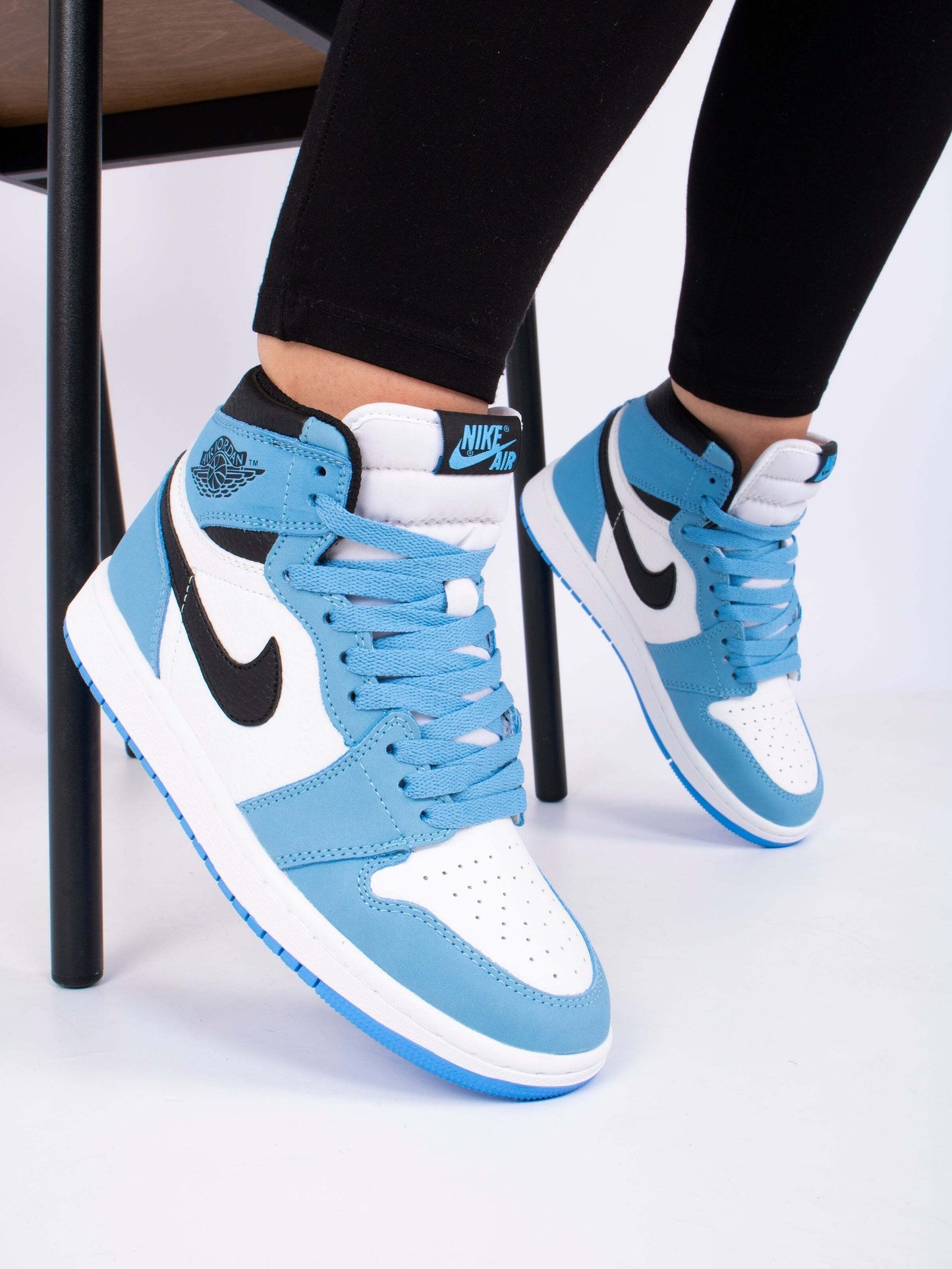 Nike Air Jordan 1 Mid “University Blue/Black”
