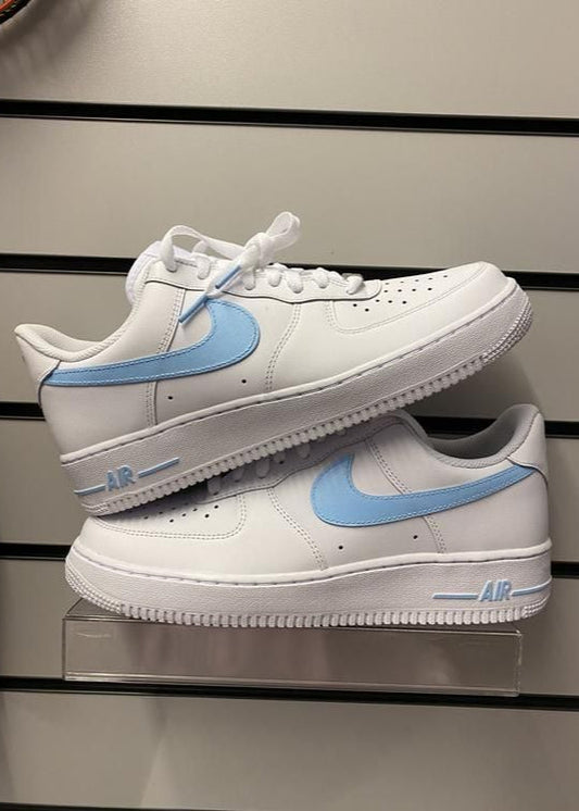 Nike Air Force 1 Low "White/Blue" – Unisex Sneakers