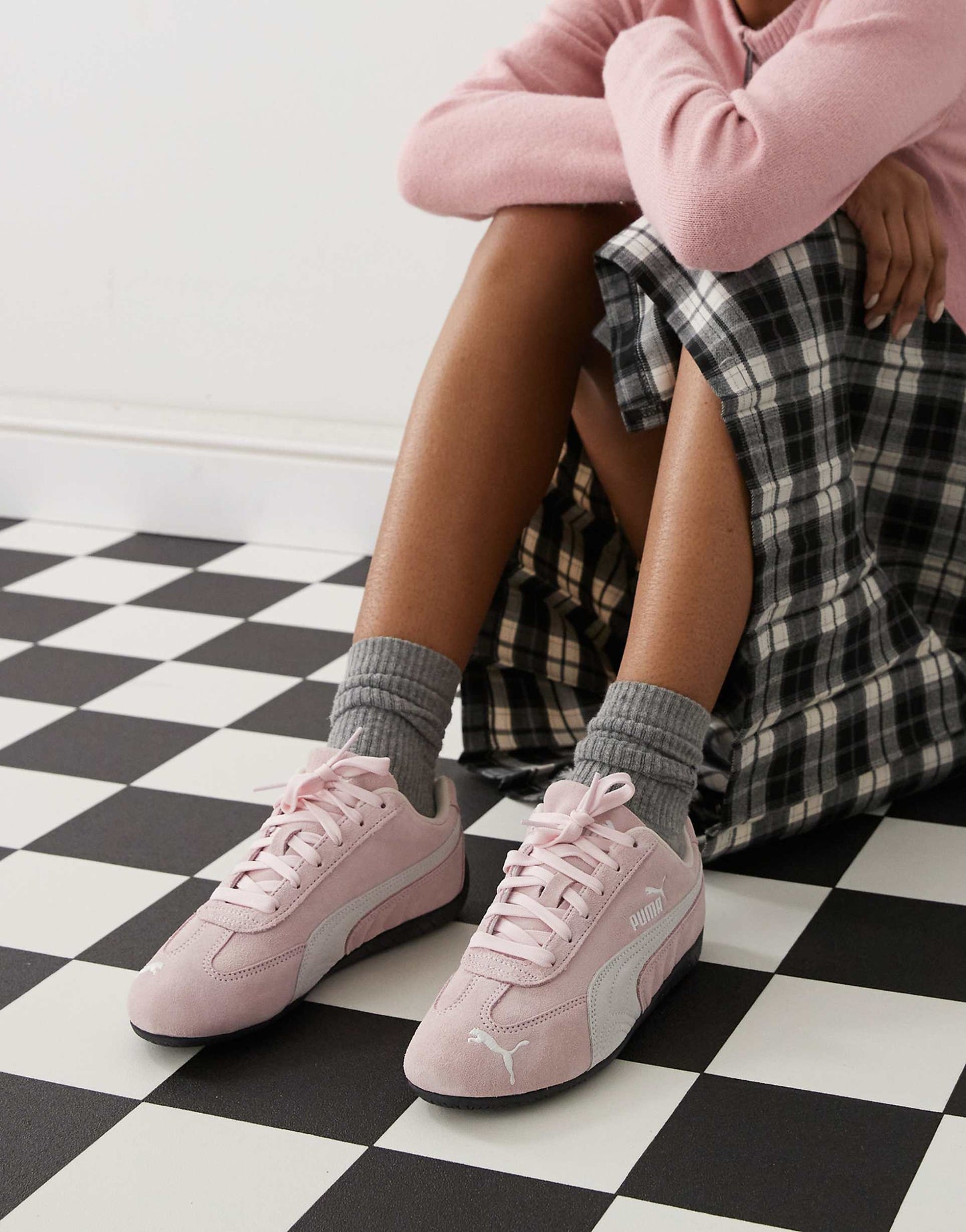 PUMA Speedcat “Soft Pink & Cream White”