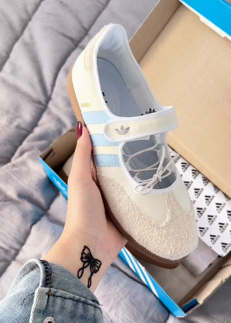 Adidas Samba Ballet Cream Blue