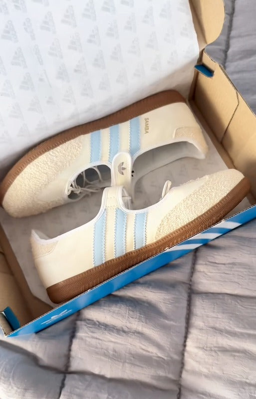 Adidas Samba Ballet Cream Blue