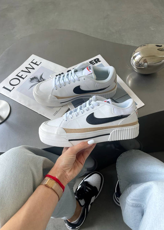 Nike Court Legacy Lift White Black