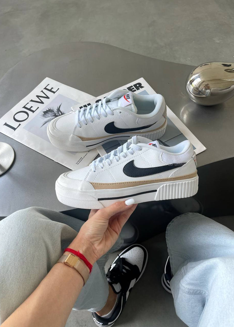Nike Court Legacy Lift White Black