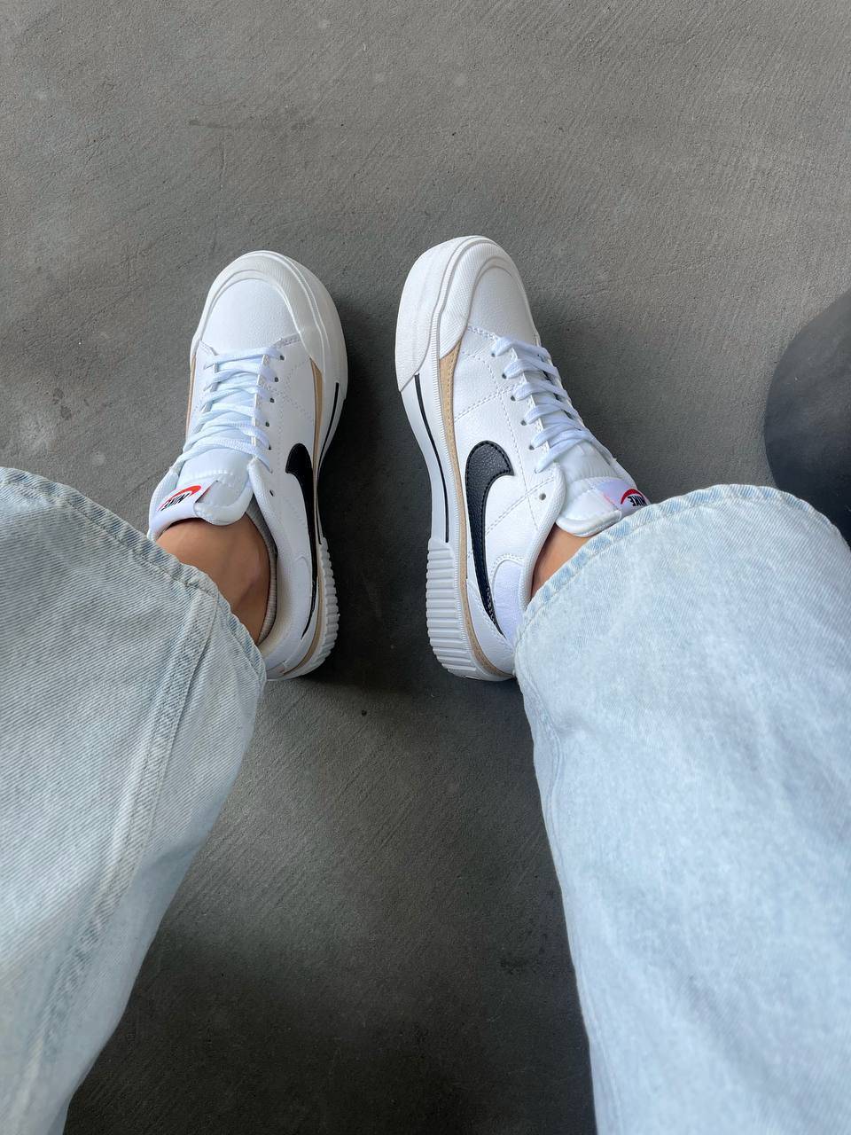 Nike Court Legacy Lift White Black