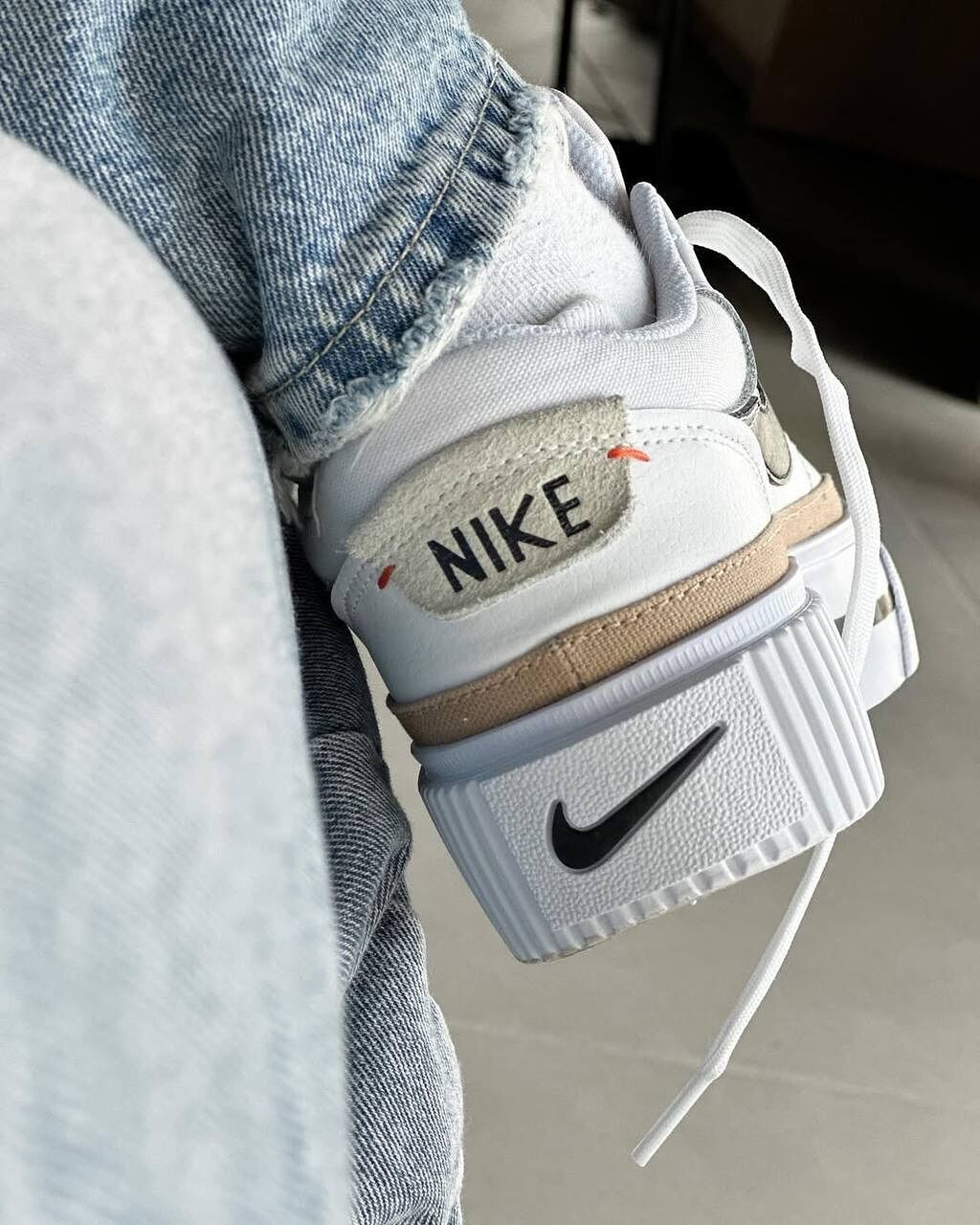 Nike Court Legacy Lift White Black