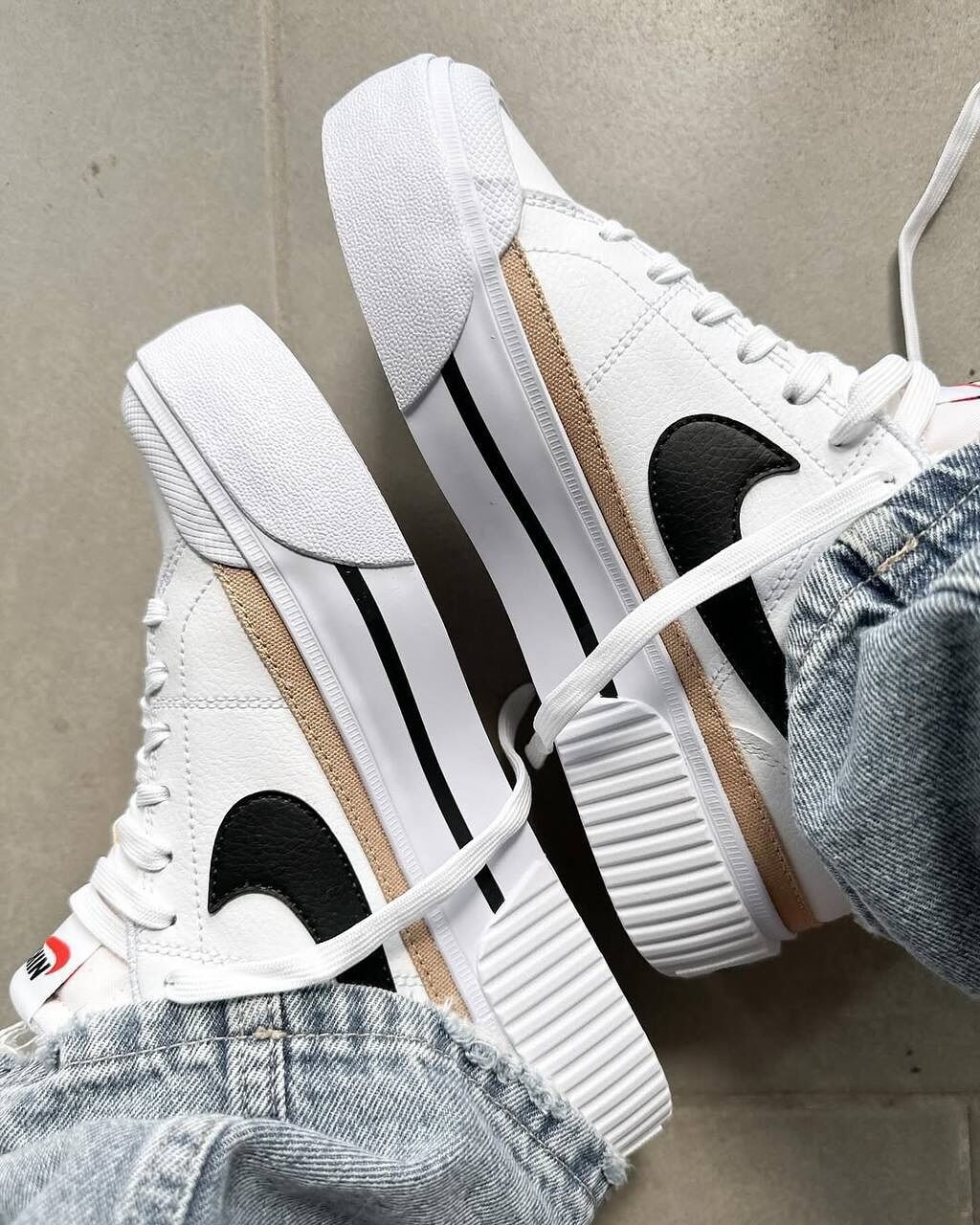 Nike Court Legacy Lift White Black