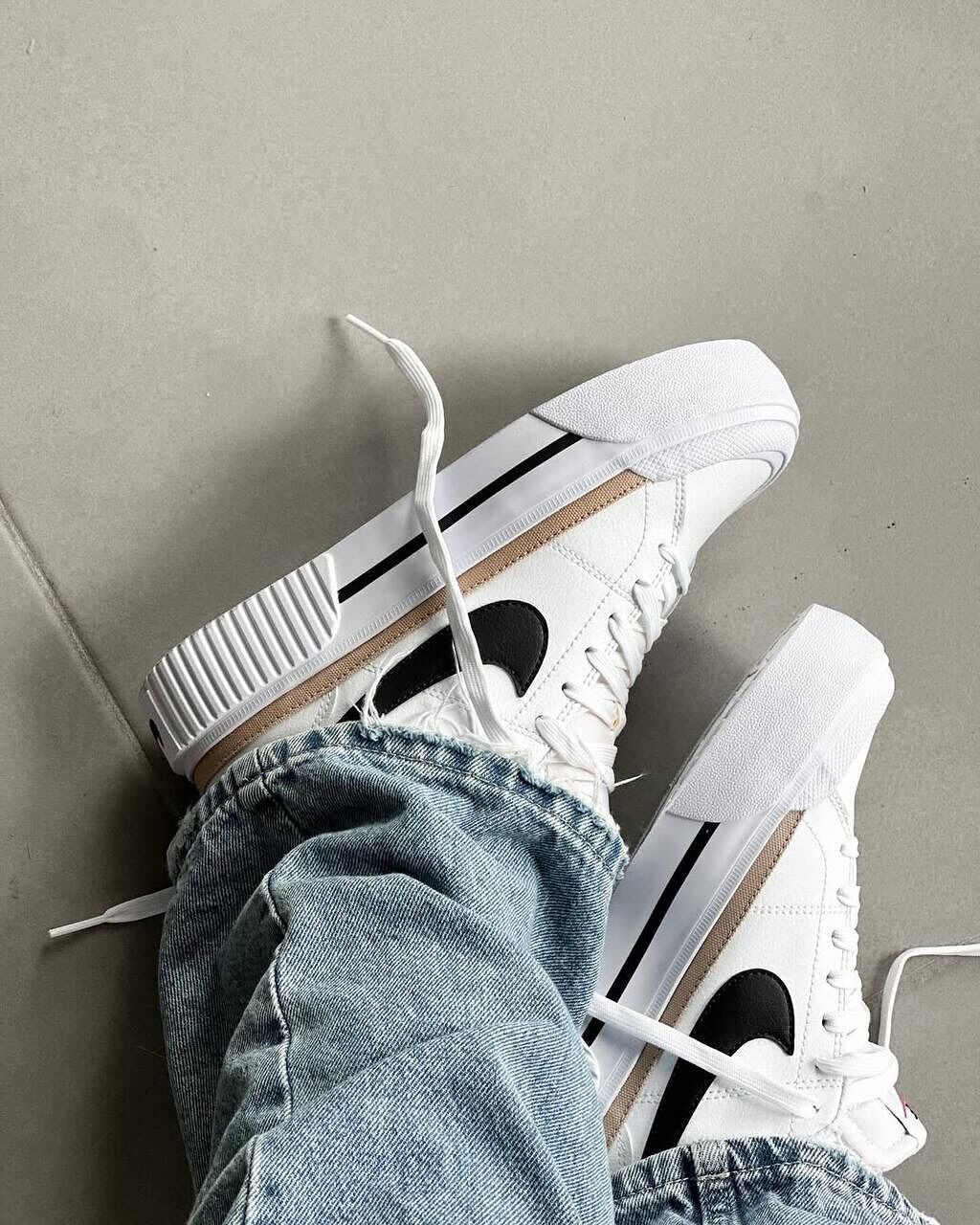 Nike Court Legacy Lift White Black