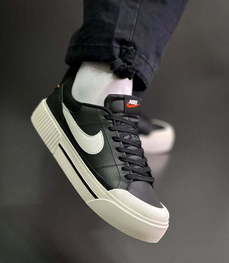 Nike Court Legacy Lift Black White