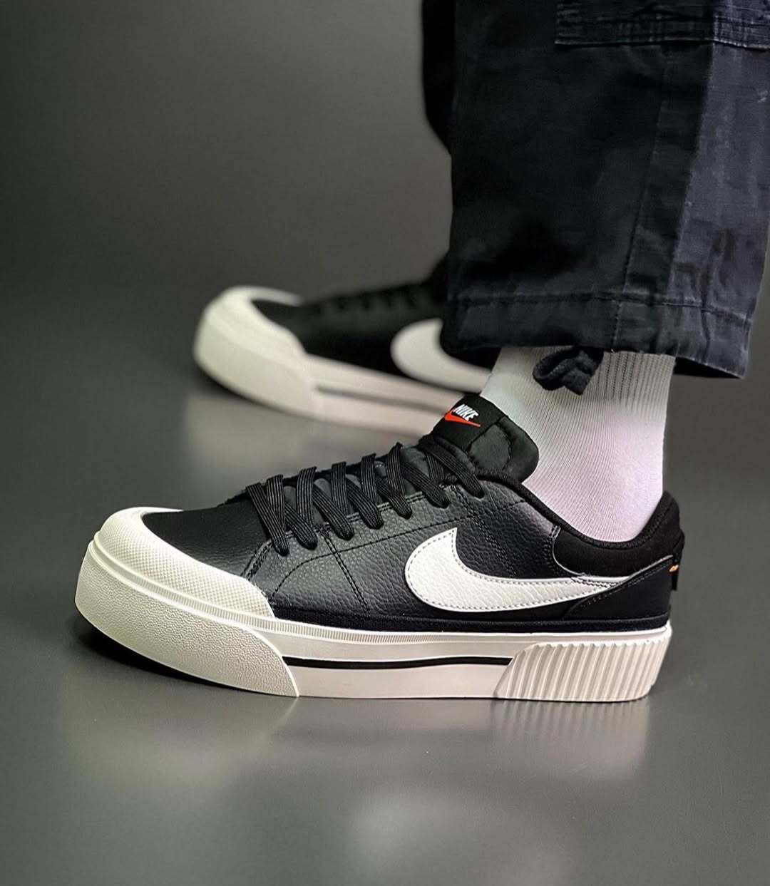 Nike Court Legacy Lift Black White