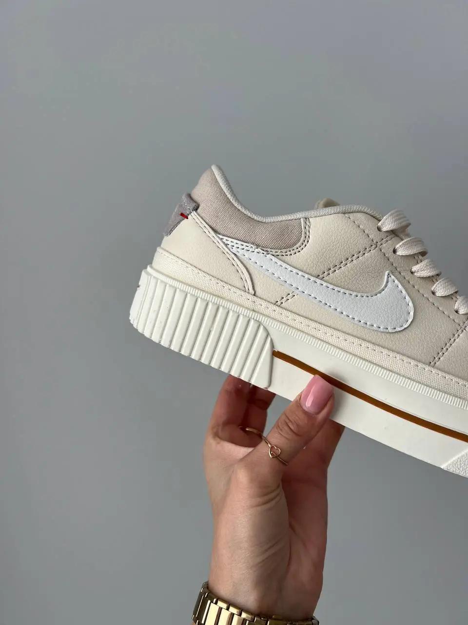 Nike Court Legacy Lift “Beige"
