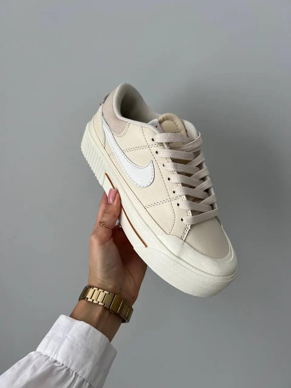 Nike Court Legacy Lift “Beige"