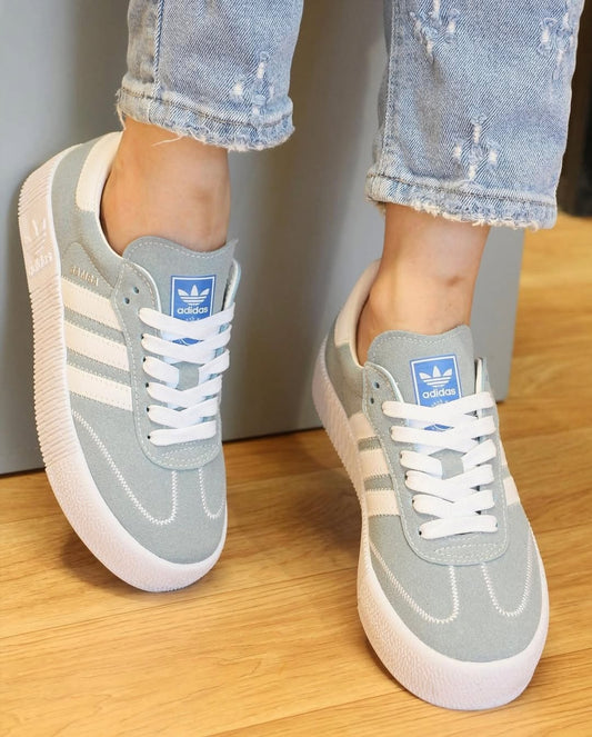 Adidas Samba Rose "Light Grey White"
