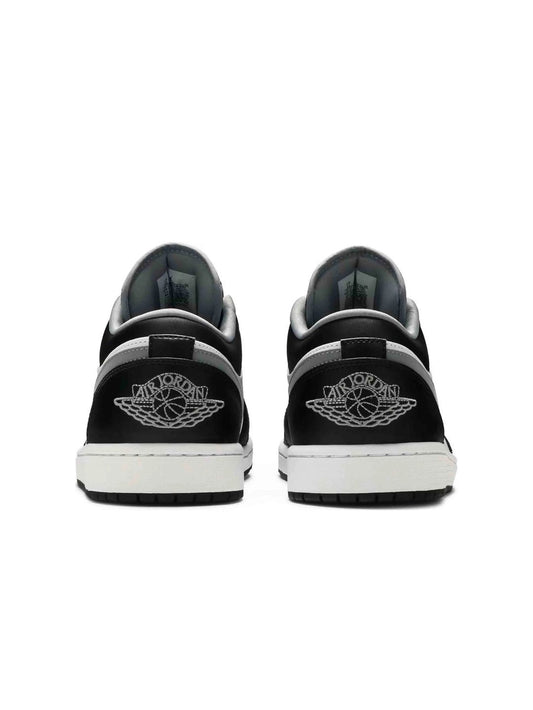 Nike Air Jordan 1 Low "Black/White/Grey Swoosh"