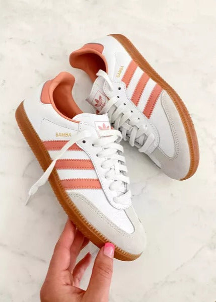 Adidas Samba OG "White Blush Pink"